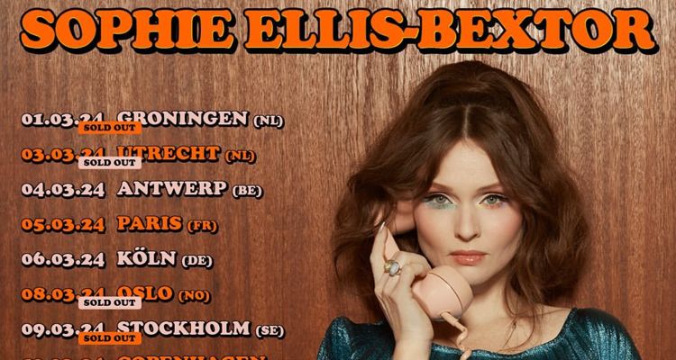 Sophie Ellis-Bextor sells out Europe, NYC
